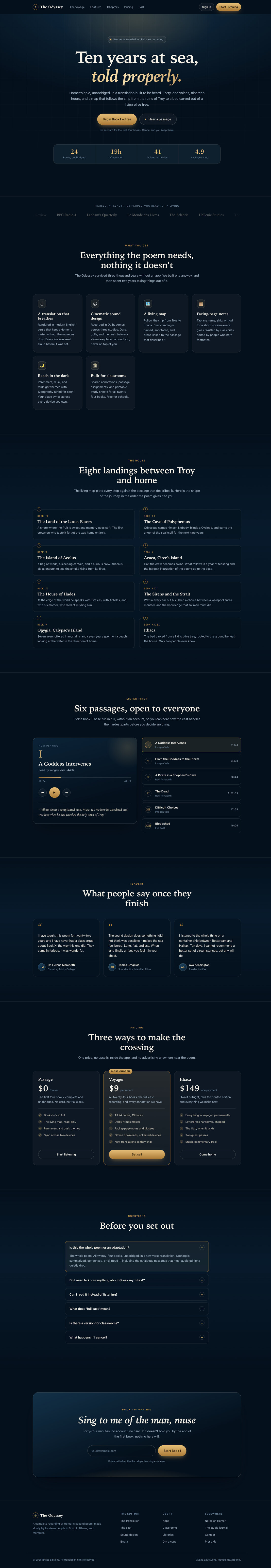 Plain CSS at Desktop width